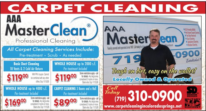 Original AAA MasterClean advertisement