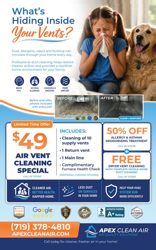 Original Apex Clean Air advertisement
