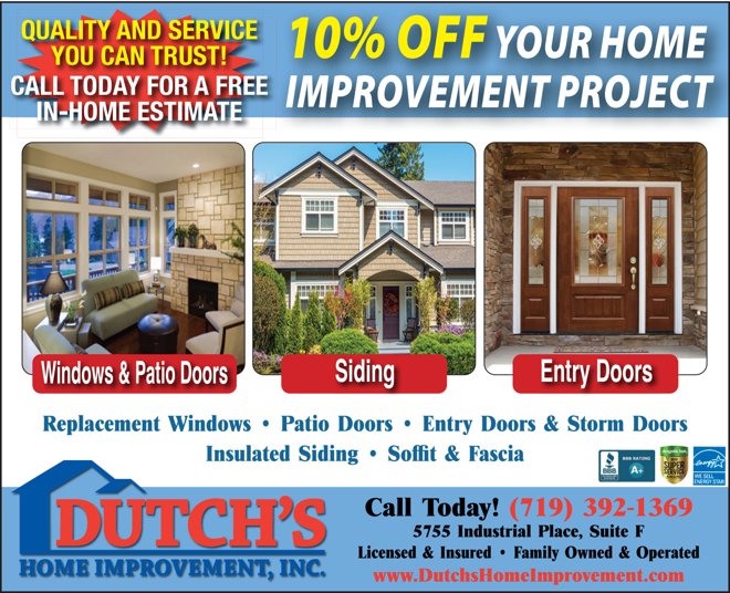 Original Dutch’s Home Improvement advertisement