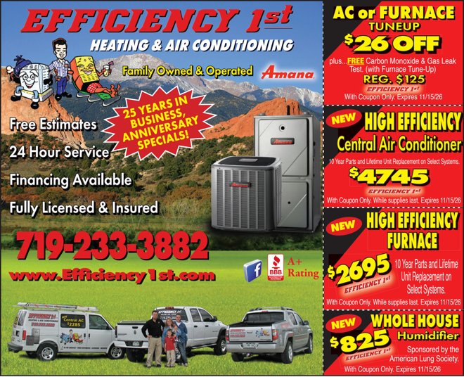 Original Efficiency 1st advertisement