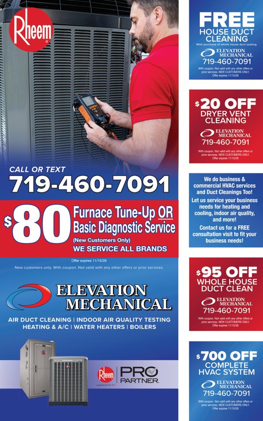 Original Elevation Mechanical advertisement