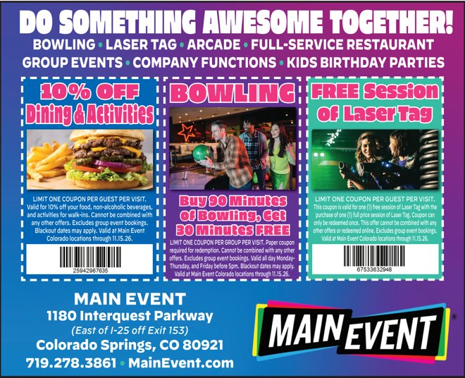 Original Main Event advertisement