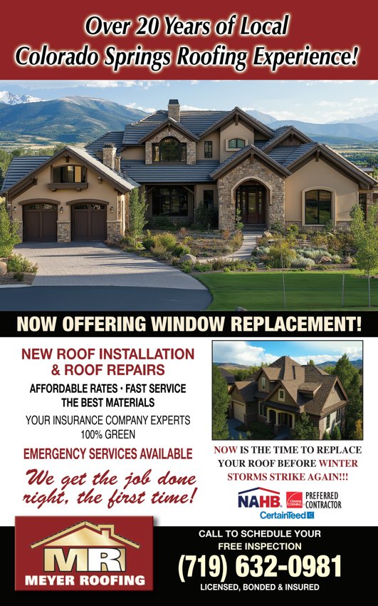 Original Meyer Roofing advertisement