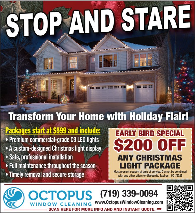 Original Octopus Window Cleaning advertisement