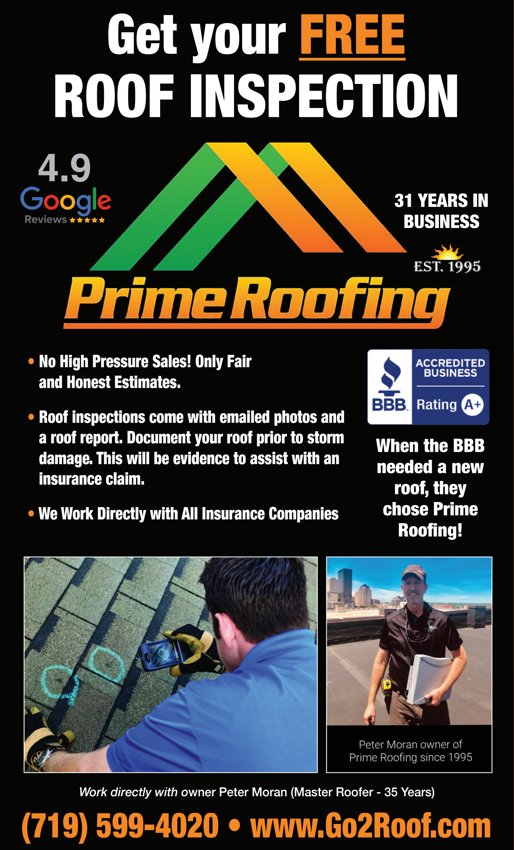Original Prime Roofing advertisement